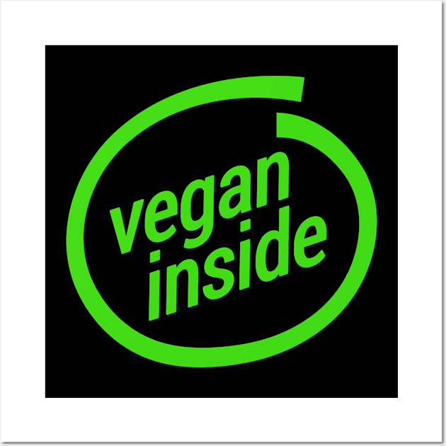 Vegan inside Wall Art by Florin Tenica